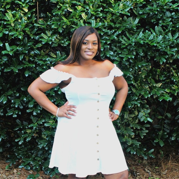 plus size button front dress